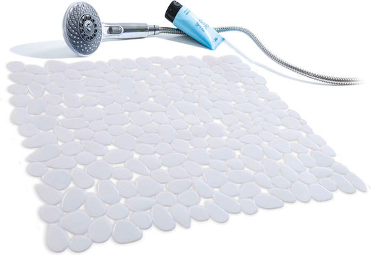 Dimitracas Octopus Riverstone Shower Non-slip with Suction Cups White 54x54εκ.