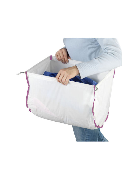 Wenko Escala Καλάθι Απλύτων Μεταλλικό 99lt 46x44x126cm Λευκό