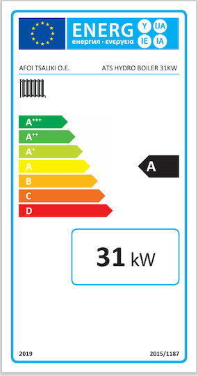 Thermiki Ats Hydro Boiler Boiler pentru / lemn 26655kcal/h