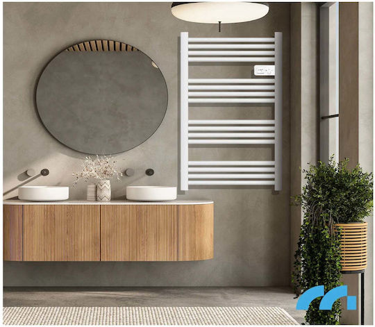 MalTec Ηλεκτρική Πετσετοκρεμάστρα 500W 97x53.5cm Λευκή