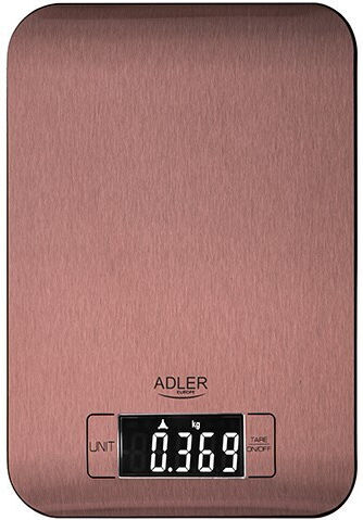 Adler Ψηφιακή Ζυγαριά Κουζίνας έως 5kg Ροζ
