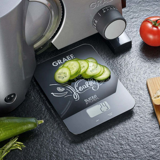 Graef Digitale Küchenwaage bis 5kg Schwarze