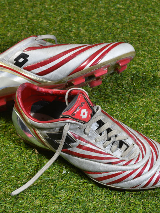 Lotto Sheva 7 Extreme Football Shoes with Cleats Red