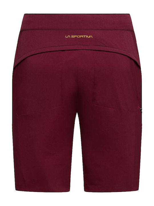 La Sportiva Monument Kurz Hose Wandern Rot