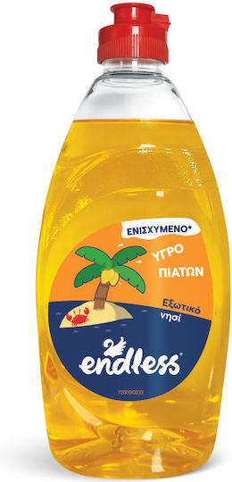 Endless Υγρό Πιάτων με Άρωμα Εξωτικό Νησί 500ml