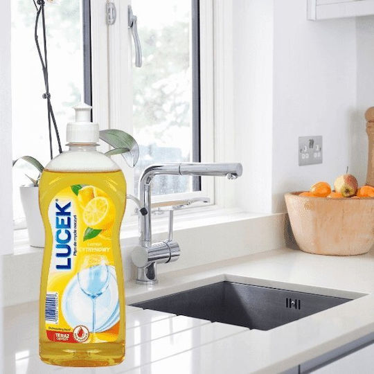Lucek Lucek Laundry Geschirrspülmittel mit Duft Zitrone Reinigungsmittel 1x500ml
