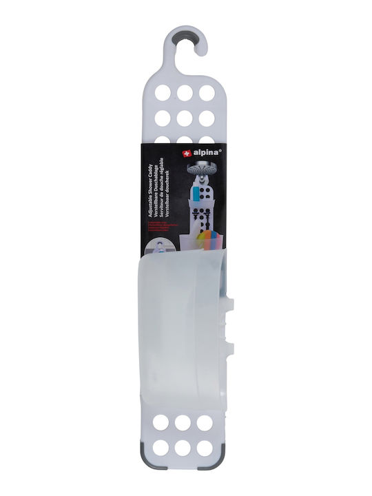 ArteLibre Wall Mounted Bathroom Shelf Plastic