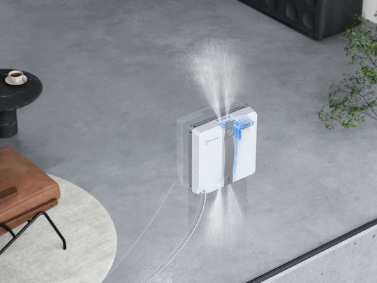 Ecovacs Winbot Mini Window Cleaning Robot 3200pa Win-slam 3.0 Technology 9-step Protection System During Use White-grey