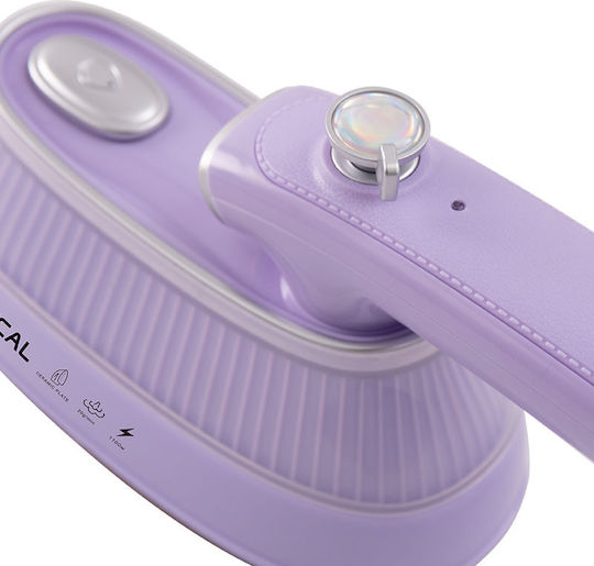 Lexical LSI-1022 Purple Travel Iron Steam 1100W with Ceramic Plate