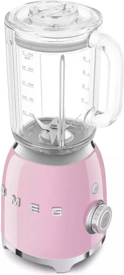 Smeg 50er Stil Mixer mit Tritan Kanäta 1,5 l 800W Rosa