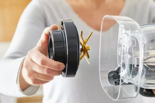 Tefal Infiny Mix+ Μπλέντερ με Κανάτα Tritan 1.75 lt 1600W Μαύρο