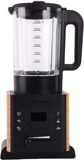 Westinghouse Μπλέντερ με Πλαστική Κανάτα 1.75 lt 1000W Μαύρο WKBEF01BB
