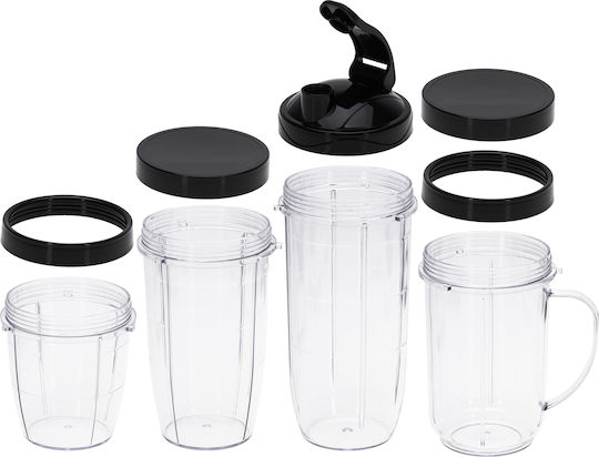 Adler Μπλέντερ με Πλαστική Κανάτα 700 ml 1000W Γκρι AD 4084