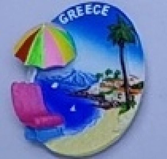 Tourist Decorative Magnet Souvenir – Set of 12 Pieces Resin Magnet Greece 678023 Magnet