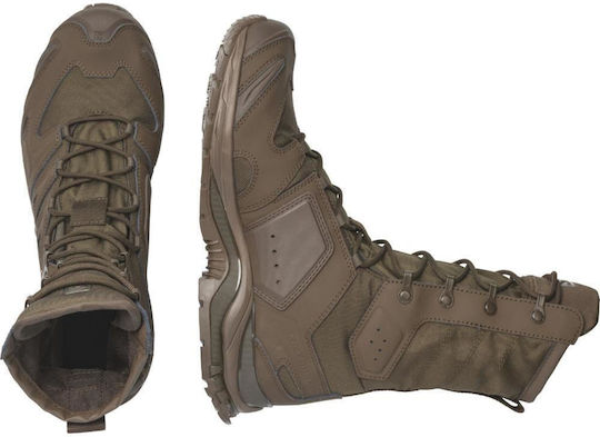 Salomon Militär-/Kampfstiefel Xa Forces Wasserdichte Leder Braune