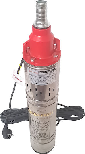 Pompa submersibilă 100% bobinaj cupru Ddt-profi Qgd120-1.2 1,2 kW oțel inoxidabil + fontă 3 m³/h 120 m
