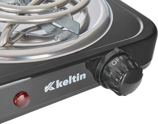 Keltin Enamel Countertop Single Burner Black