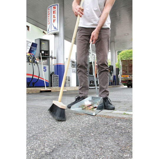 Lampa Metallic Dustpan with Stick 35x26x75cm