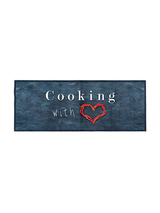 Sdim Master Chef Χαλάκι Κουζίνας Διάδρομος 60x150cm D2587-4-60150-009 Μπλε Sdim Master Chef Χαλάκι Κουζίνας Διάδρομος 60x150cm D2587-4-60150-009 Μπλε