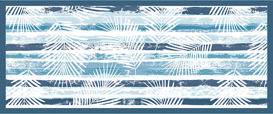 Ango Подложка за Кухненски Пътеки Blue Tropical L 50x180εκ.
