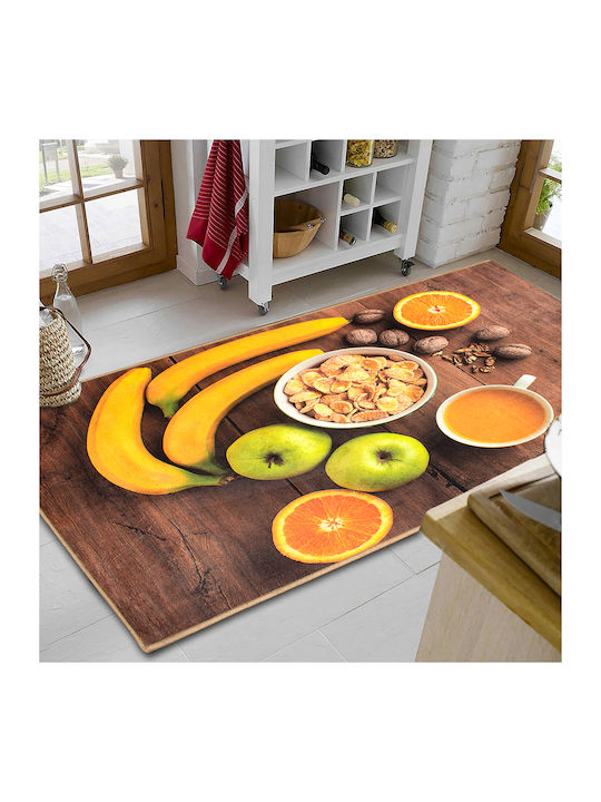 Dimcol Fruits 270 Χαλάκι Κουζίνας Διάδρομος με Αντιολισθητικό Υπόστρωμα Fruits 270 80x200εκ.