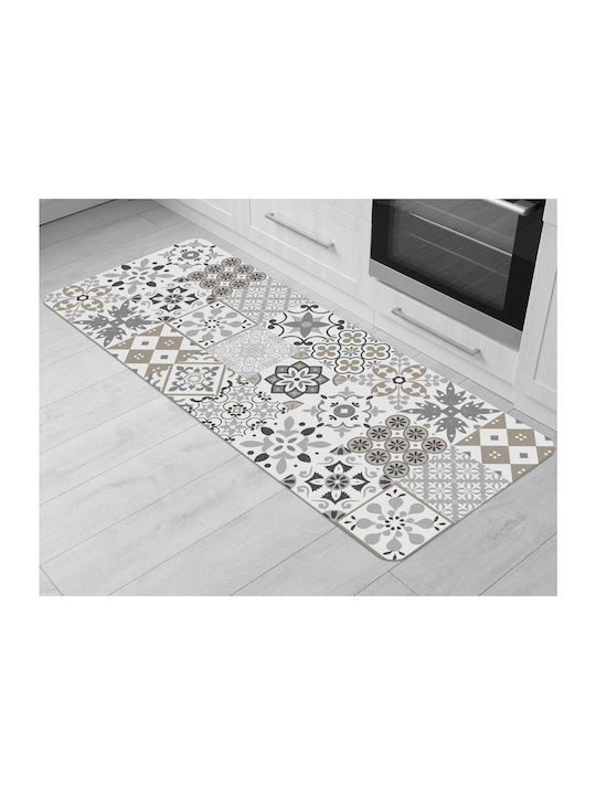 Douceur d'Intérieur Кухненски Килим Коридор 45x120см Кафяв Douceur d'Intérieur Кухненски Килим Коридор 45x120см Кафяв