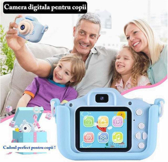 Cat Παιδική Φωτογραφική Μηχανή 3MP Μπλε