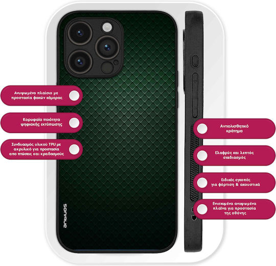 Sonique Carbon Serie Hülle Xiaomi Poco F7 Ultra 5G Grün
