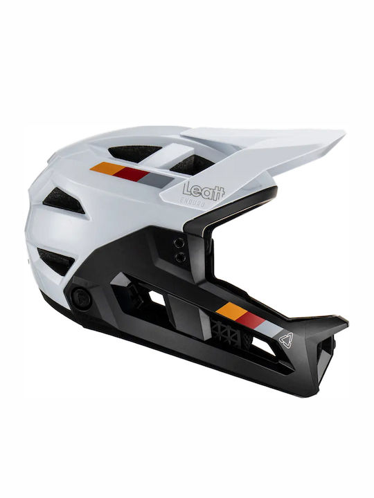 Leatt Bicycle Helmet Mountain with MIPS Protection White