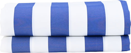 vidaXL Markisenstoff Blau 1.6x10m