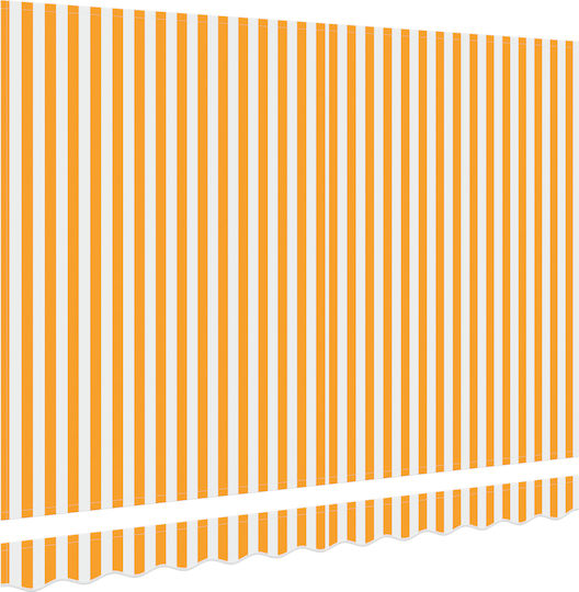 vidaXL Awning fabric Yellow 2x3.5m
