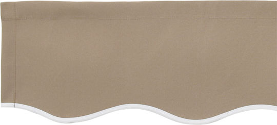 vidaXL Material pentru copertină Bej 3x4m