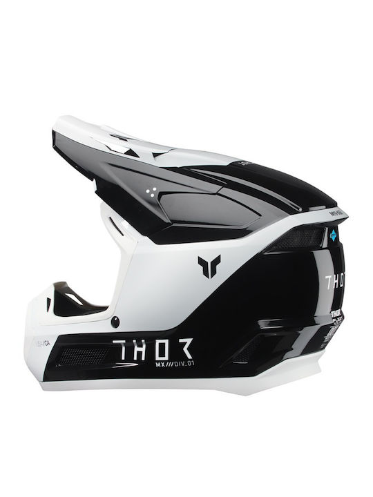 Thor MX Youth Fleet Storm Black/white Παιδικό Κράνος Μηχανής Motocross ECE 22.06