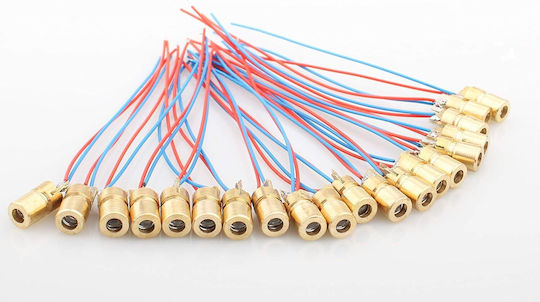 Set 20 Gm5539 Fotorezistențe 5mm 20 Mini Diode Laser Roșu 5v 6mm Tensiune Maximă 150v Dc Temperatura de Funcționare 30 La +70 Grade Celsius Din Cupru