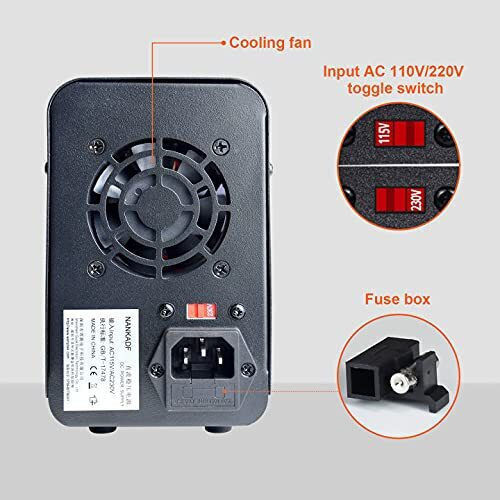 Surse de Alimentare Pentru Laborator 0-30 V 0-5 A 150 W Ecran Led Ventilator de Răcire Protecție La Supra-Încărcare Ocp 15w Port Usb Stabilizare Tensiune Curent Cv Cc