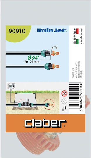 Supapă de drenaj Claber 1/2''+3/4''
