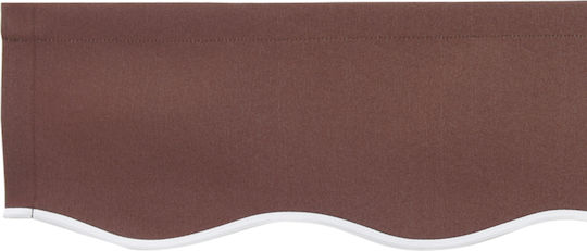 vidaXL Material pentru copertină Maro 2x2.5m