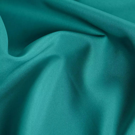 Eurofirany Curtain with Grommet Rita Turquoise 140x250cm