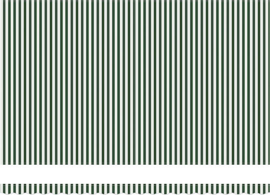 vidaXL Awning fabric Green 3.5x5m