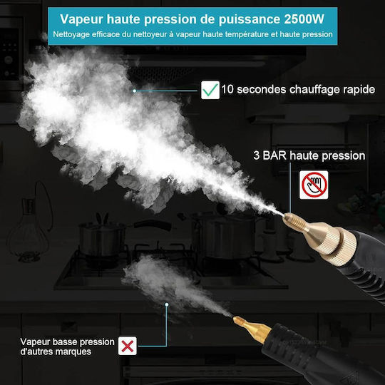 Steam Cleaner 3bar with Stick Handle