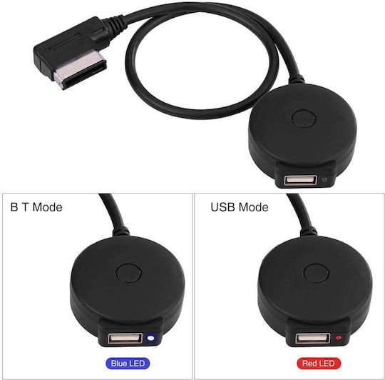 Bluetooth Ami Mdi Adaptor Usb Compatibil cu Audi A1 A3 A4l S5 A8 A6l Q5 Q7 Volkswagen Tiguan Golf 6 Gti Cc