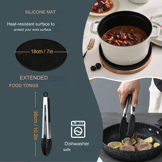 Cosori Airfryer accessoireset 6-delig - Coolblue - Voor 23.59u, morgen