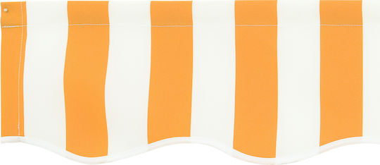 vidaXL Awning fabric Yellow 2x2.5m