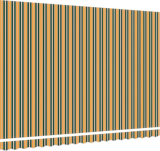 vidaXL Awning fabric Green 3.5x4.5m