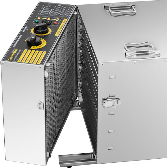Royal Catering Uscător Alimentar Pentru 10 Tăvi 1000W
