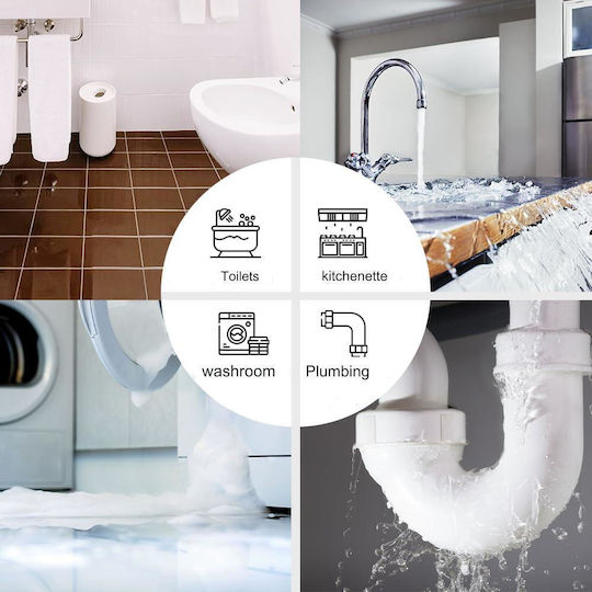 Detector Wireless De Inundații Cu Baterie Wi-Fi Cu Sirenă