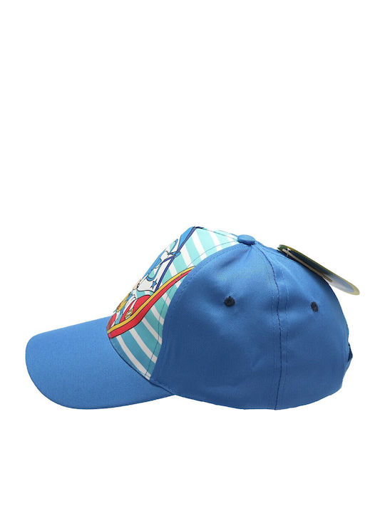 Sega Kids' Hat Jockey Fabric Sonic Blue