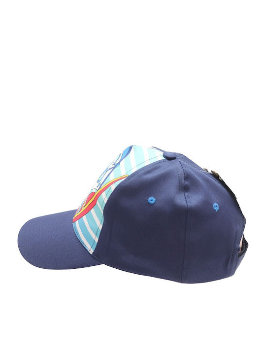 Sega Kids' Hat Jockey Fabric Sonic Navy Blue