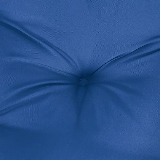 vidaXL Palette Bench Cushion Blue Royal 80x120cm