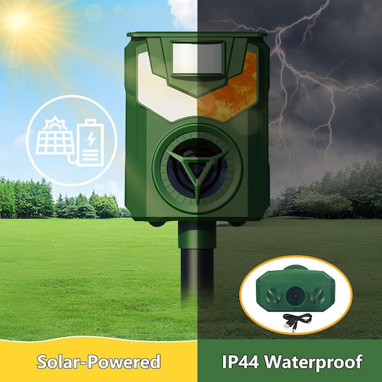 Lampă Solară Torță cu Senzor de Mișcare IP44